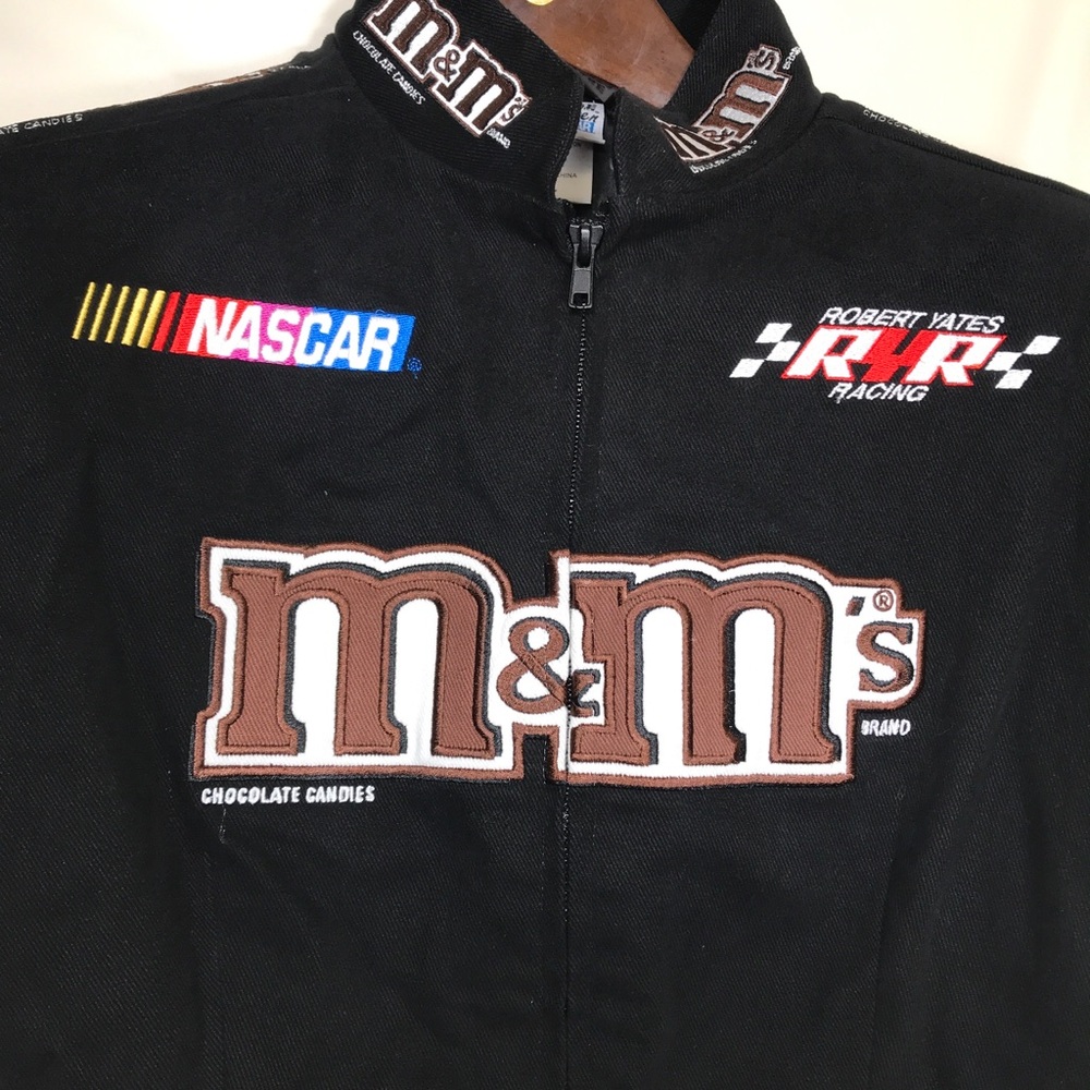Chase Authentics M&M NASCAR Jacket David Gilliland Jacket Womens Small - Picture 6 of 13
